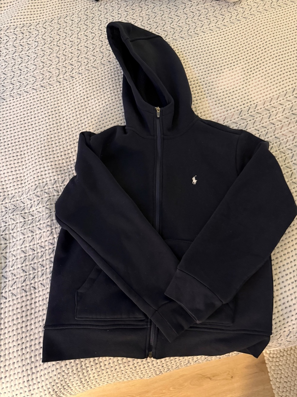 Polo by Ralph Lauren Kids Navy Hooded Full-Zip Sweatshirt